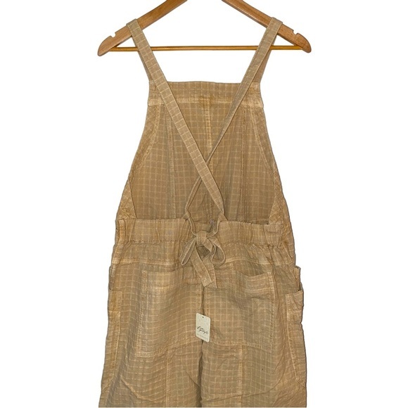NWT Free People Savannah Wide Leg Overalls Brand New w/Tag & In Orig Package - Picture 8 of 13